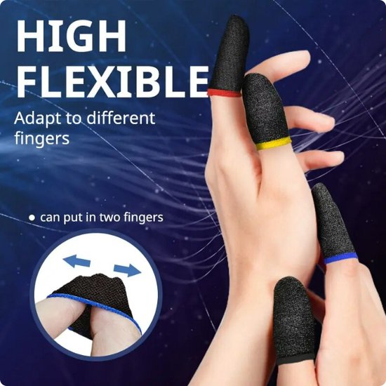 Acheter Manchon De Doigt Pour écran Tactile Et Déclencheurs De Jeu