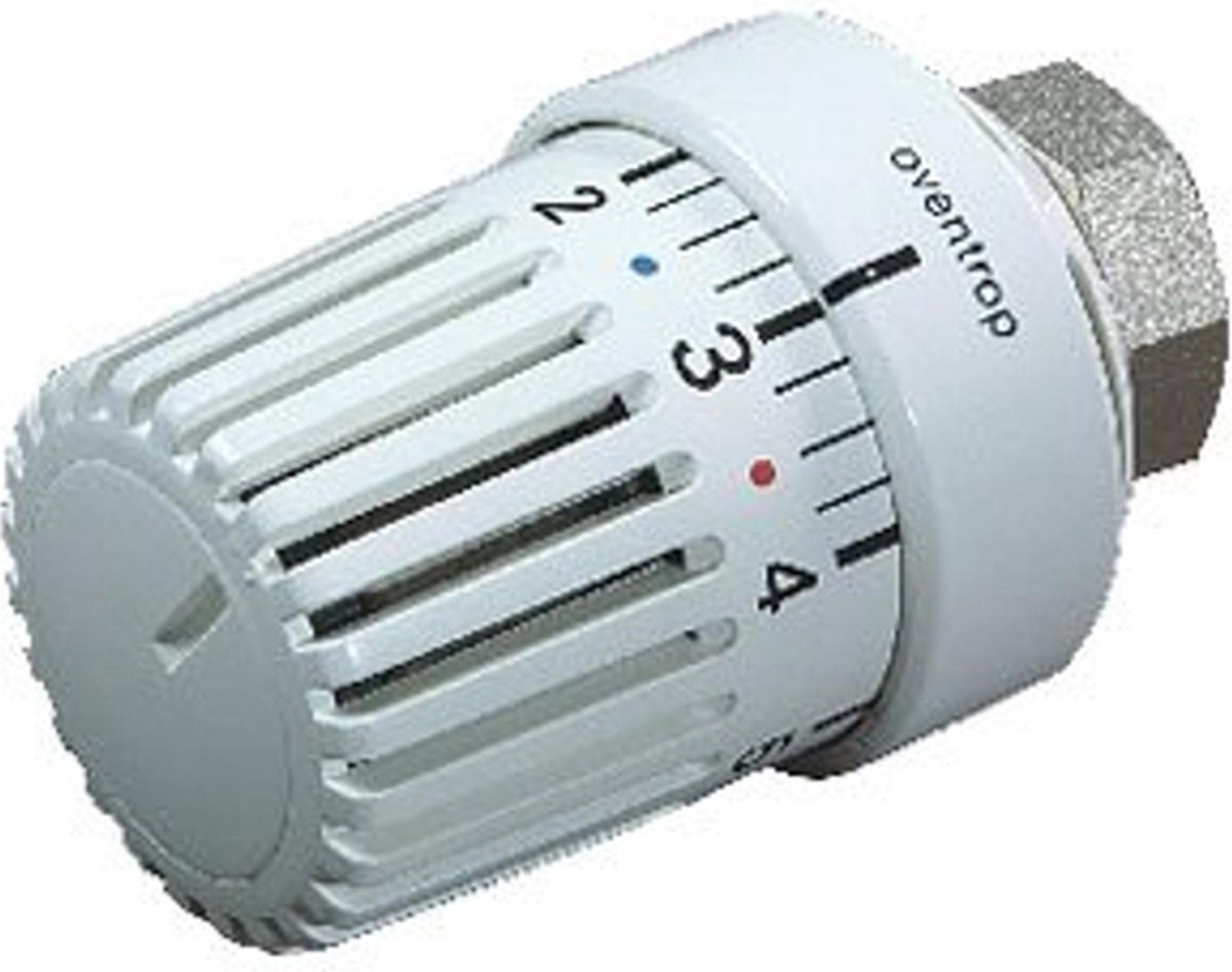 Oventrop thermostaatkop Uni LH M30x1.5 zonder nulstand wit
