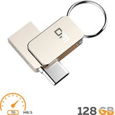 Flashdrive 128gb (mini) - USB Stick - USB C / USB 3.0 - Flash Drive - Windows/Apple Mac/PC/Notebook/Tablet - Android Mobiel
