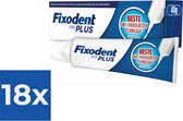 Fixodent Plus Anti-voedselresten Kleefpasta 40 gram - Voordeelverpakking 18 stuks