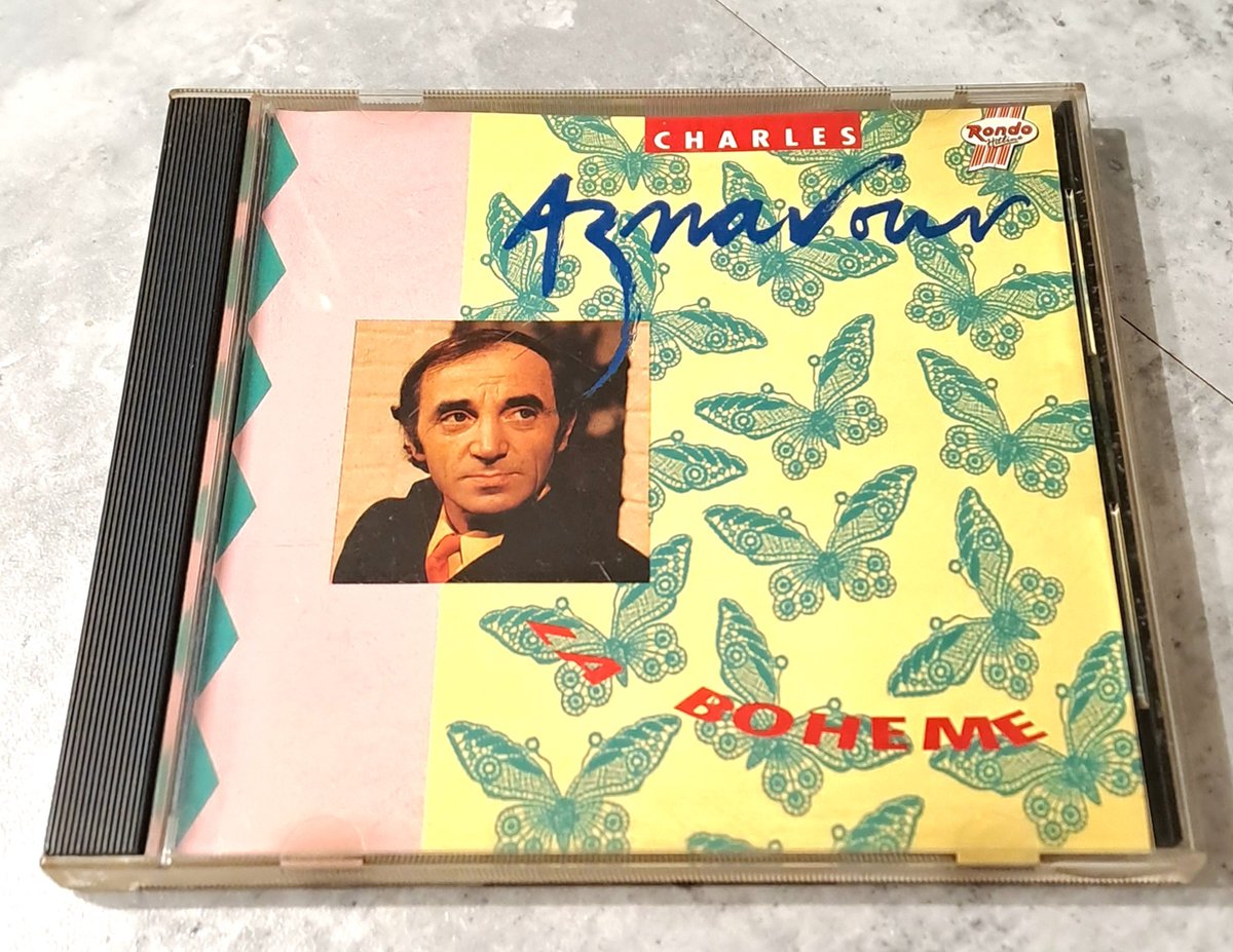 Charles Aznavour La Bohème CD, Charles Aznavour Muziek bol