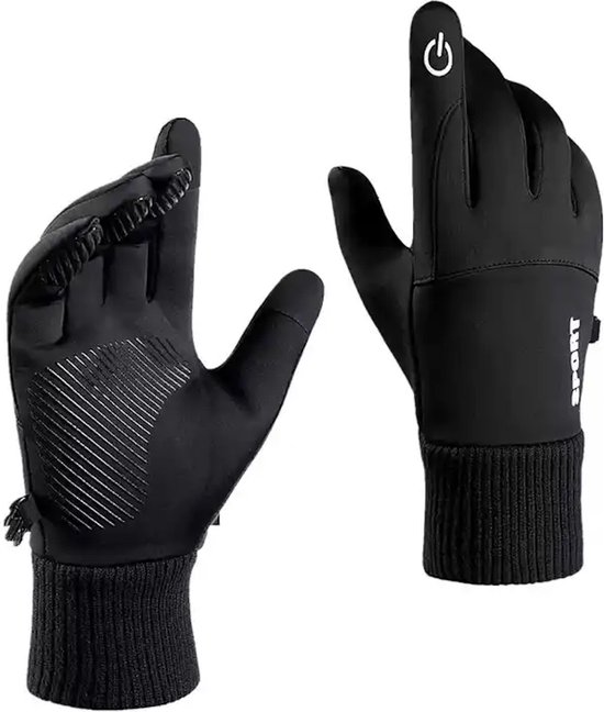 Chibaa - Winter Wind en Waterdicht Handschoenen - Antislip - Touchscreen -  Fietsen -... | bol
