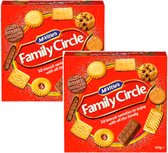 McVitie’s Family Circle Assorted Biscuits – (2 x 400g) - (Koekjes) - (Engeland) - (England)