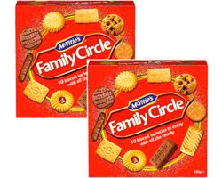 McVitie’s Family Circle Assorted Biscuits – (2 x 400g) - (Koekjes) - (Engeland) - (England)