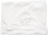 BamBam - HoodedTowel - Handdoek met capuchon - Wit - Baby cadeau