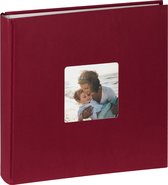 SecaDesign Album Photo Vita rouge foncé - 30x30 - 100 pages - Scrapbook de livre photo