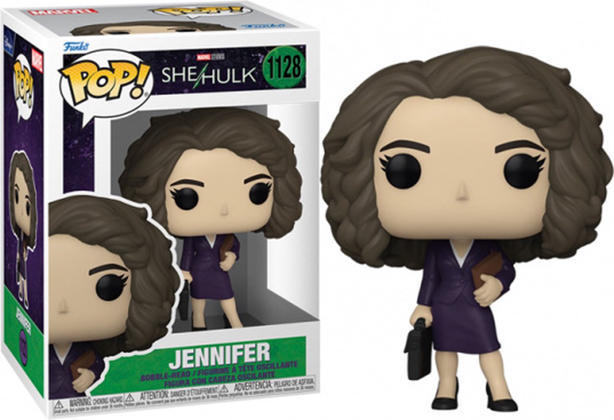 Funko SheHulk Verzamelfiguur Marvel POP! Jennifer 9 cm Multicolours