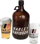 Harley-Davidson Racing Stripes Growler Set
