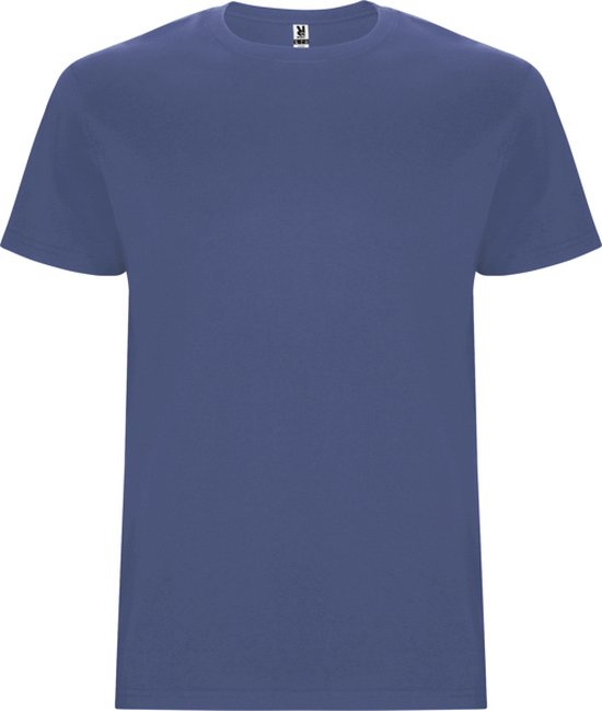 T-shirt unisex met korte mouwen 'Stafford' Denimblauw - L