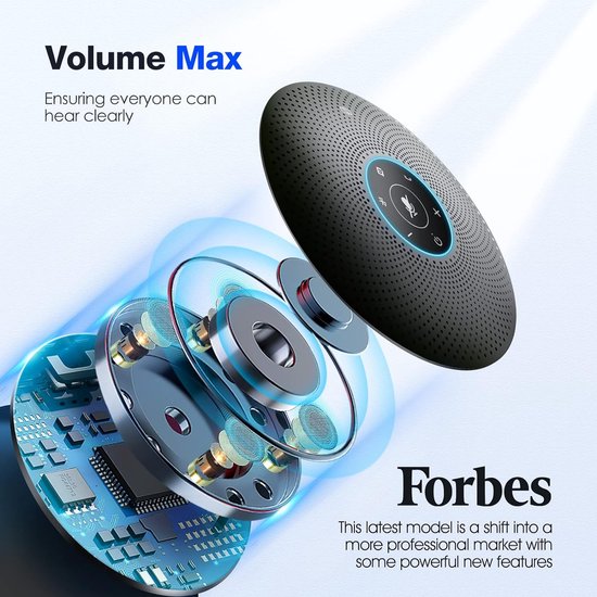 EMEET - M2 Max - Bluetooth Speakerphone - Ruisonderdrukking - Geschikt voor 15 Personen — afbeelding 3