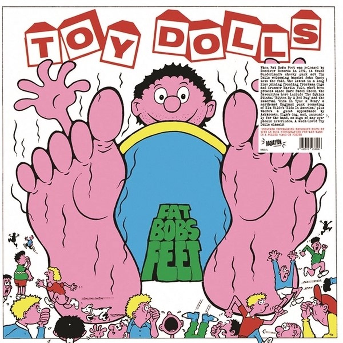 Toy Dolls - Fat Bobs Feet (LP) (Coloured Vinyl)