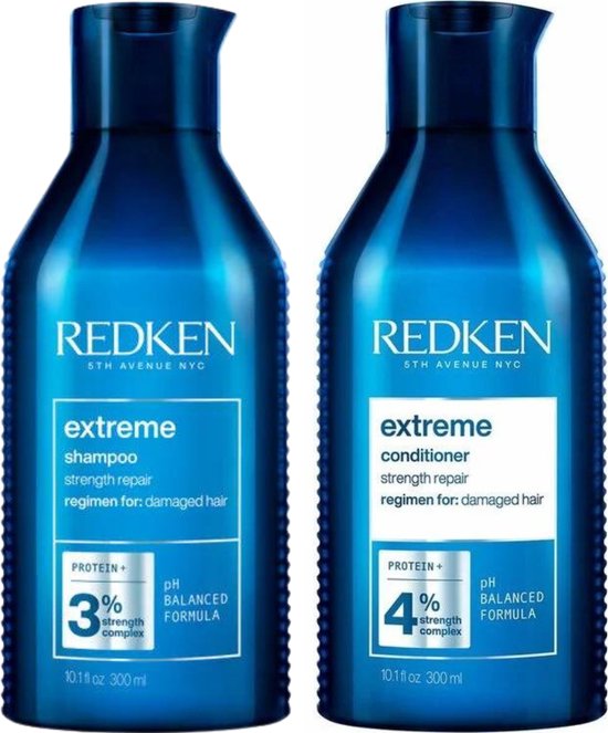 Foto: Redken combideal extreme shampoo 300 ml conditioner 300 ml voor beschadigd of onhandelbaar haar