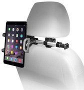 Macally HRMOUNTPRO verstelbare iPad-houder/tablethouder voor hoofdsteun van autostoel - Zilverkleurige frame