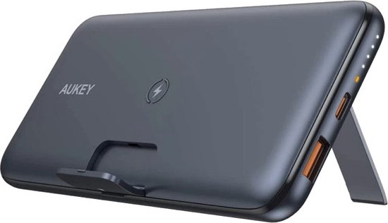 Aukey Wireless Charging Qi Powerbank (Black) PB-WL02 bol