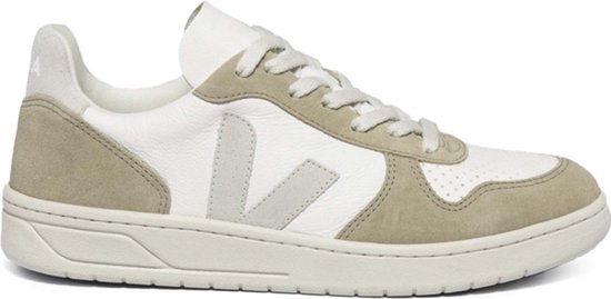 Veja V-10 Heren Sneakers - Extra White/Natural Sahara - Maat 45