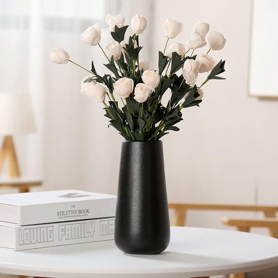 Wandlamp Spiner zwart, hoogte 30 cm, staal