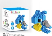 DW4Trading Nanoblocks Miniblocks 37 - Bouwset stenen - 129 stuks - Compatibel met grote merken