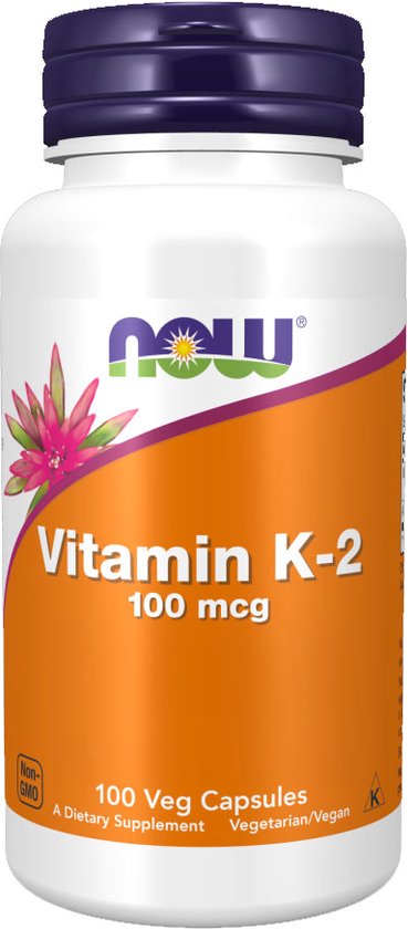 NOW Foods - Vitamine K-2 100mg  (100 capsules)