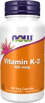 Now Foods - Vitamine K-2 100mg - 100 Vegicaps