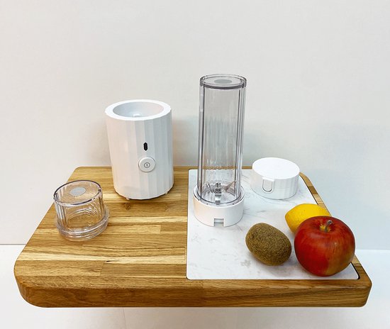 Alessi Plissé-Personal-Blender-Wit van Alessi — afbeelding 5