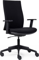 Office Hero® Admire Ergonomische Bureaustoel - Bureaustoelen voor Volwassenen - Zonder armleuningen - Gemonteerd geleverd - Zwart