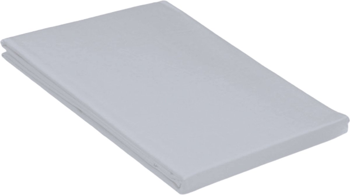 Comfortabel Hotelkwaliteit Laken - 240x275 cm - 100% Katoen - Grijs Bedlaken - Tweepersoons Lits-jumeaux - 240x275 - Zacht & Fris