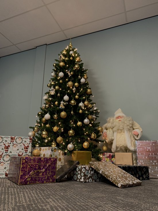 CADEAUX FESTIFS Papier d'emballage – Papier cadeau – 300 x 70 cm – 5 rouleaux – Noël – Emballage cadeau de Luxe – Coloré