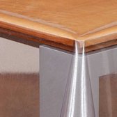 MixMamas Toile cirée transparente - 180 cm - ronde