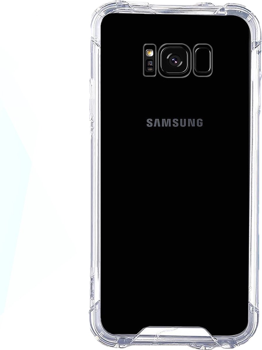 Samsung galaxy S8 plus Hoesje Shock Proof Siliconen Hoes Case Cover Transparant geschikt voor Samsung galaxy S8 plus