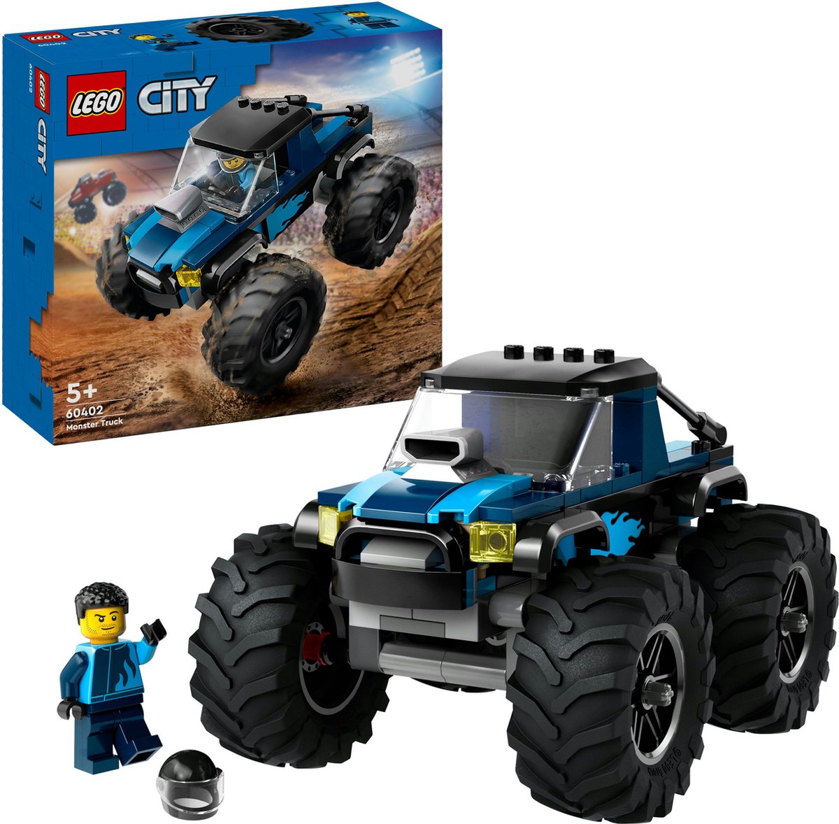 LEGO City Blauwe monstertruck - 60402 — afbeelding 2