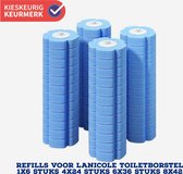 LaNicole®1.1-Foaming Pads Navulling-Refills-6/24/36-Opzetstukken-Toiletborstel-Wcborstel-Pads-Toilet