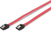 ASSMANN Electronic 2x SATA 7-pin, 0.3 m SATA-kabel 0,3 m Zwart, Rood