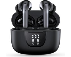 QuchiQ™ Draadloze Bluetooth Oordopjes - Wireless In-ear Sport Earphones, Deep Bass, Noise Cancelling, Microfoon, Draadloos, Oortjes Samsung, Oordopjes Draadloos, Bluetooth Earbuds
