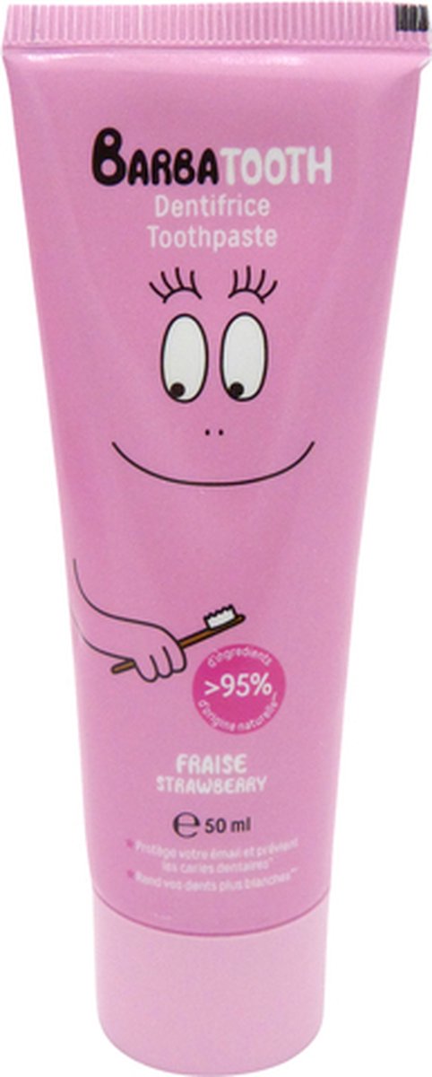 Barbapapa Tandpasta - Aardbei Smaak - 50 ml