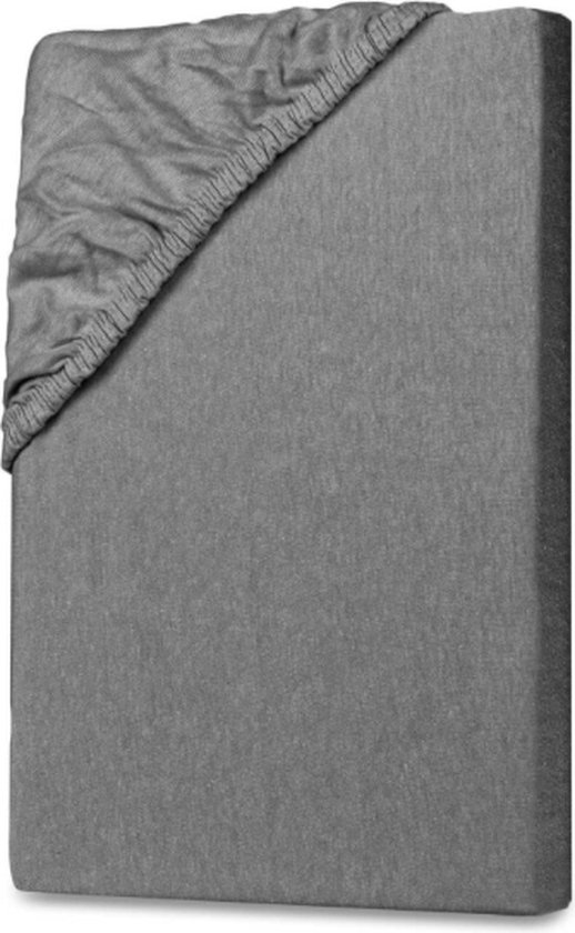 Drap housse gris argent pour lit bébé 140 x 70 cm