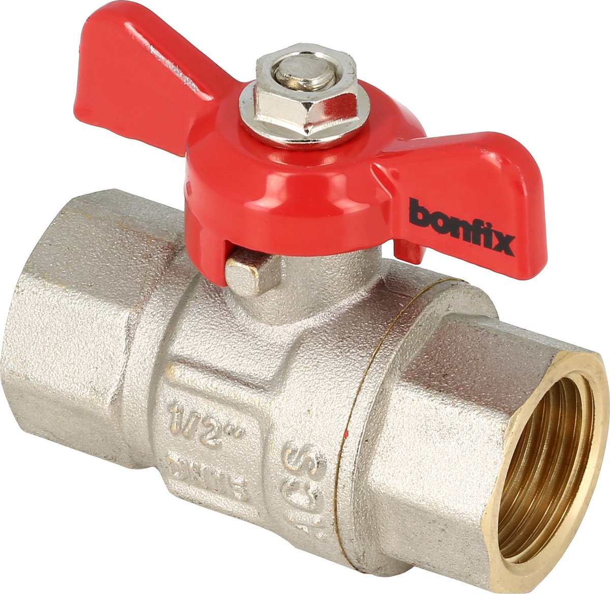 Bonfix kogelkraan vlinder 1-1/4 Bi x Bi