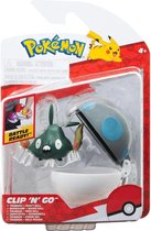Pokémon - Speelfiguur - Clip 'N' Go - Trubbish