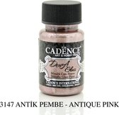 Cadence Dora Glas & Porselein verf Metallic Antiek roze 01 013 3147 0050  50 ml