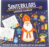 CW-Sinterklaas waterverf kleurblok-Multi Color