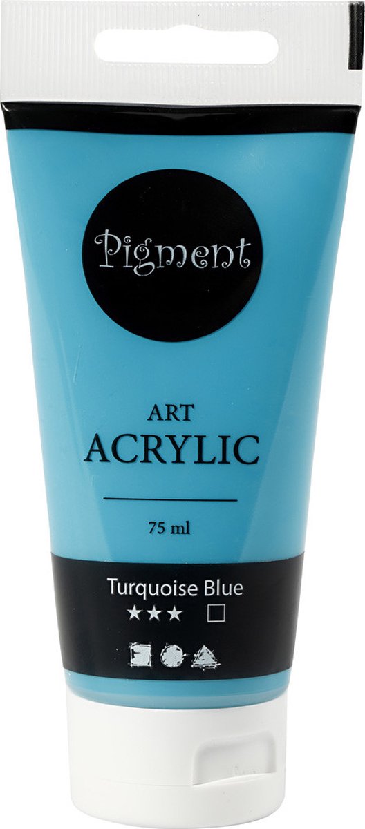 Pigment Art Acrylverf Turquoise Blauw 75 ml