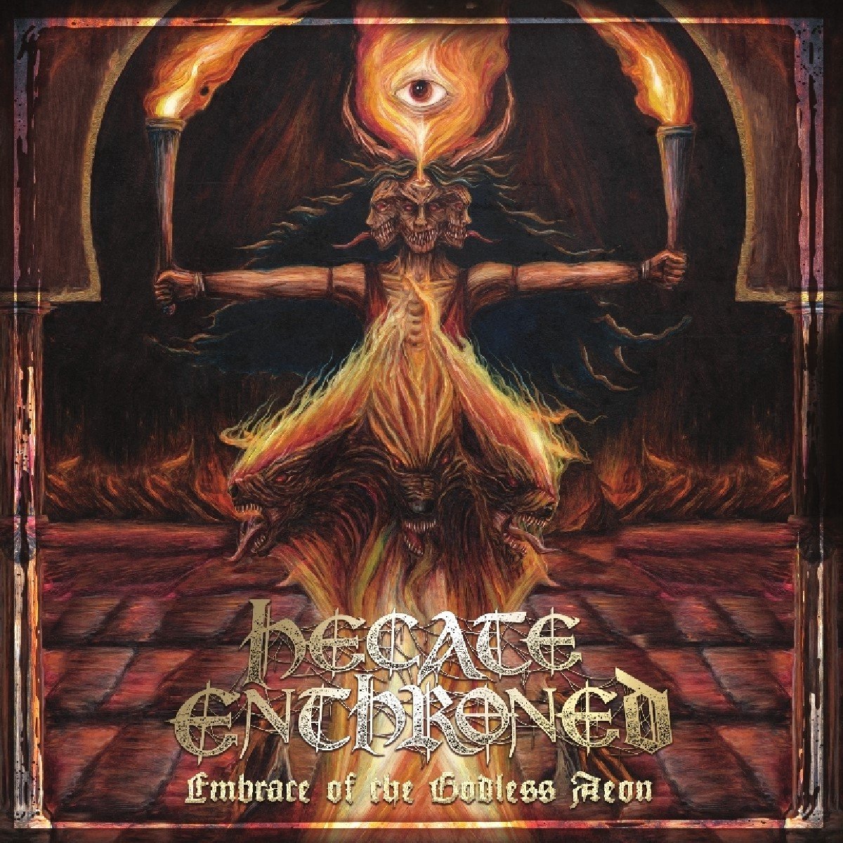 Hecate Enthroned - Embrace Of The Godless Aeon (LP)