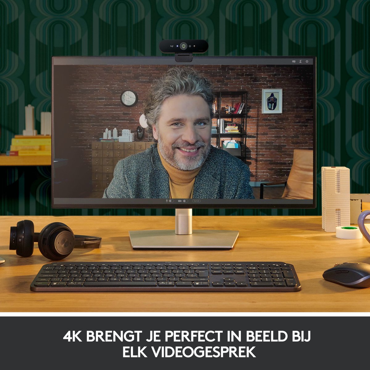 Logitech Brio Stream webcam: 4K, 90 fps, USB-C thumbnail 4