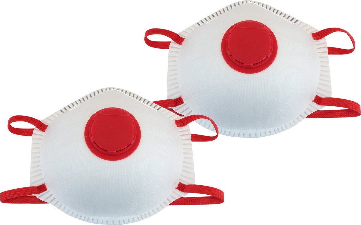 Wovar Stofmasker FFP1 met ventiel 2st | Per Set