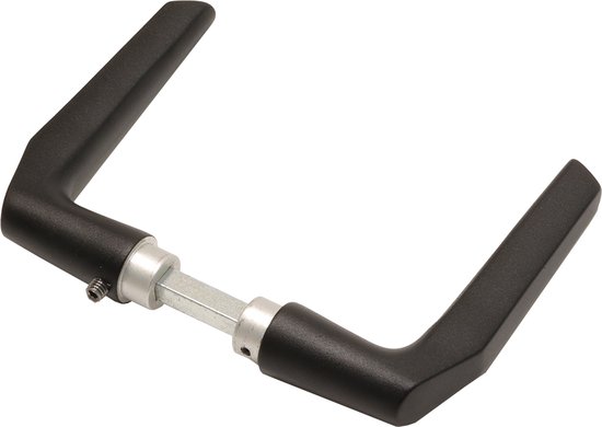 Wovar Zwarte deurklink duimmodel | Per set | Deurkruk