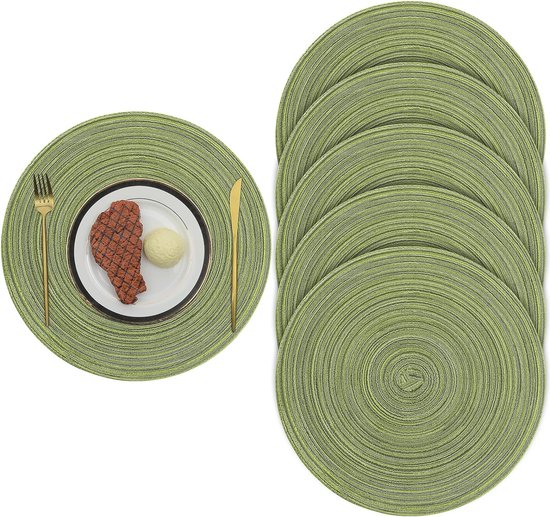 Lederen Wasbare Placemats Set van 5 Antislip Hittebestendige Tafelmatten – koop de beste producten in de online winkel