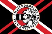 Ajax Vlag - AFCA Griekse Krijger - Amsterdam - Voetbal - Groot - 150x100cm - Zonder Stok - Limited Edition - Snelle Levering - Gratis Verzending