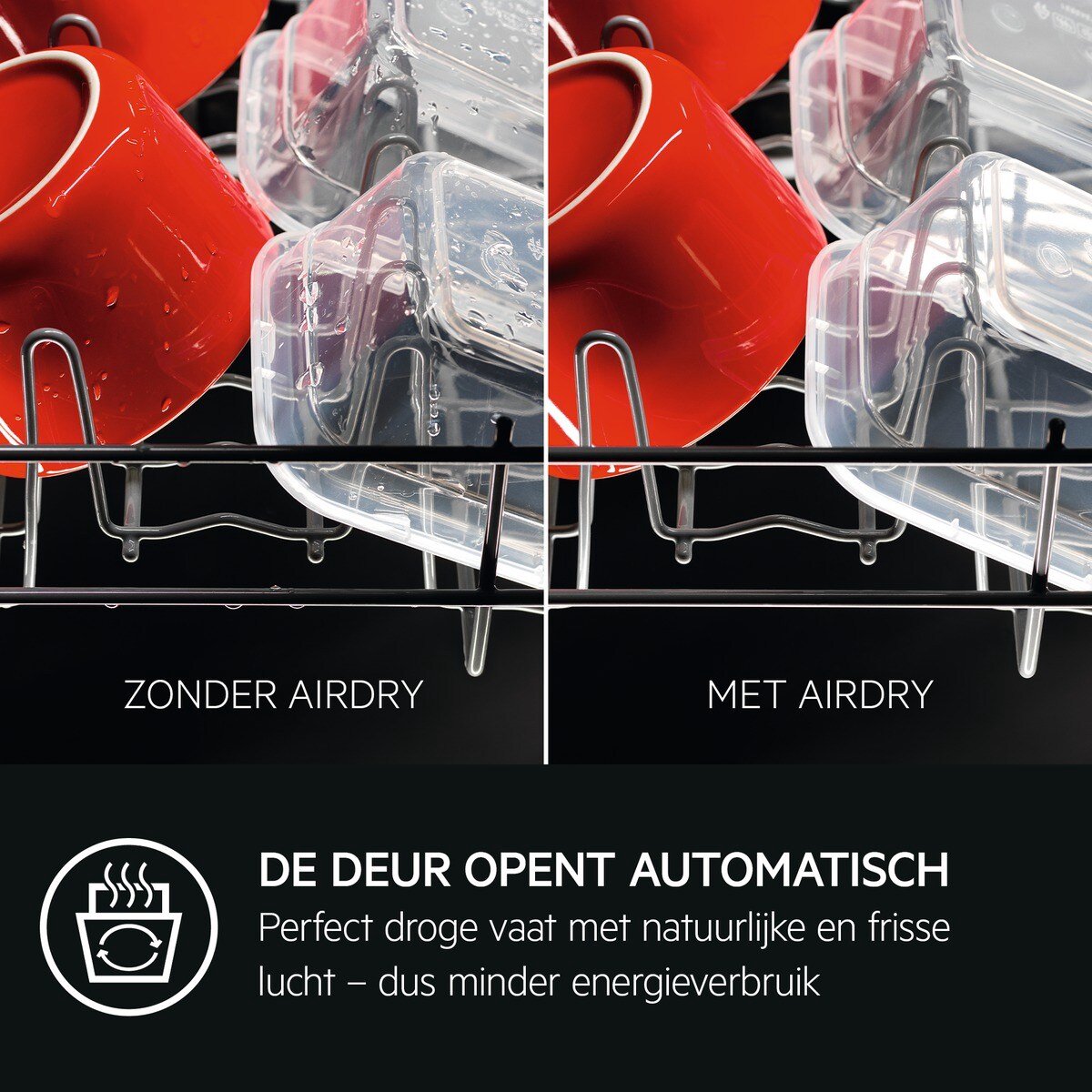 AEG FFB32617ZW 5000 serie AirDry - Vrijstaande vaatwasser - QuickLift-korf - 13 couverts — afbeelding 7