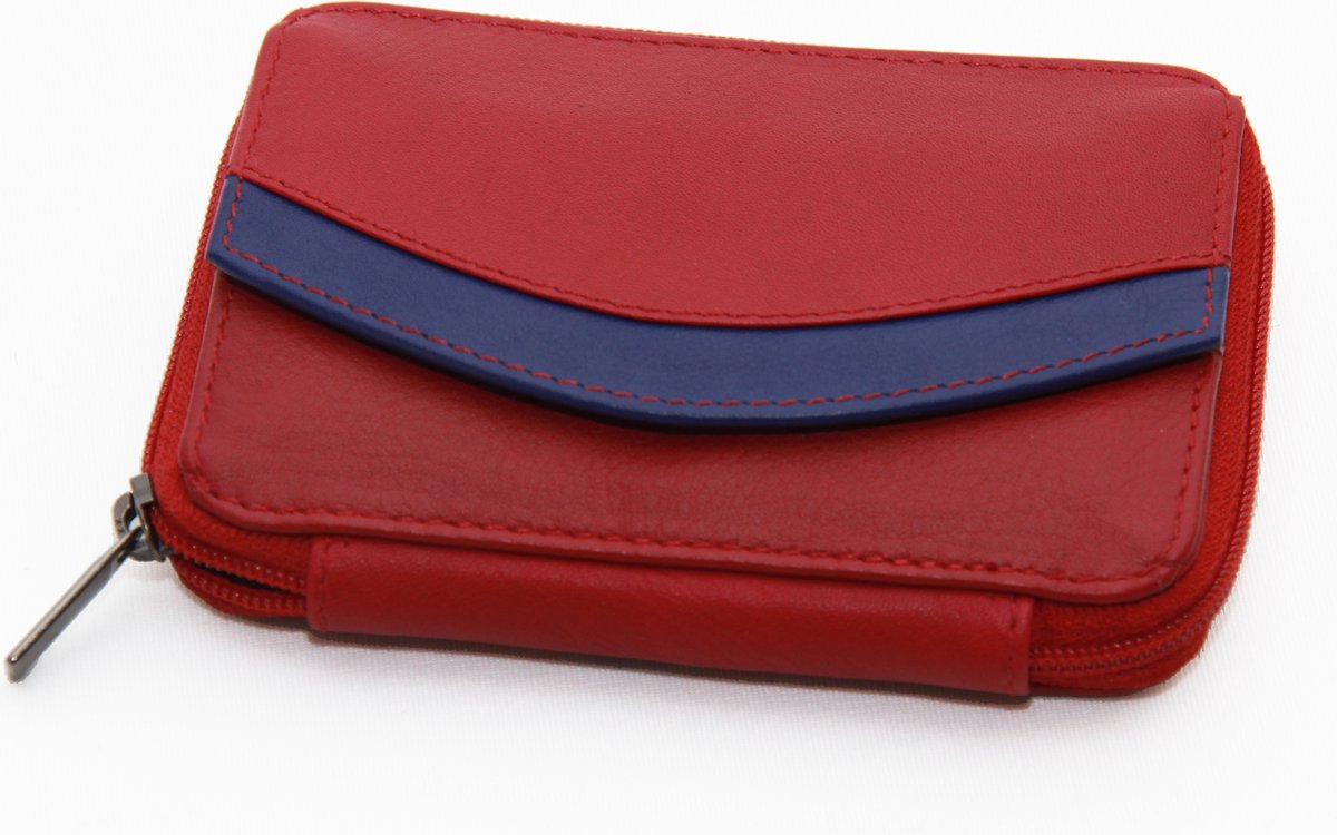 Lahti portemonnee small rood, paars