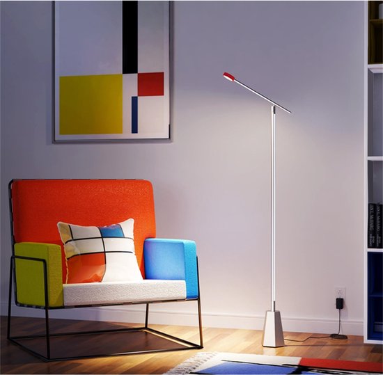Moderne LED Vloerlamp sfeerverlichting met afstandsbediening, aanraakbediening, dimbaar