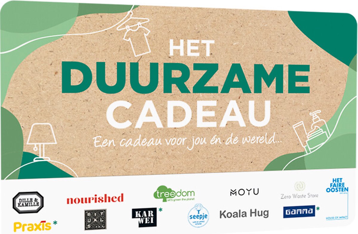 Het Duurzame Cadeau - Cadeaubon